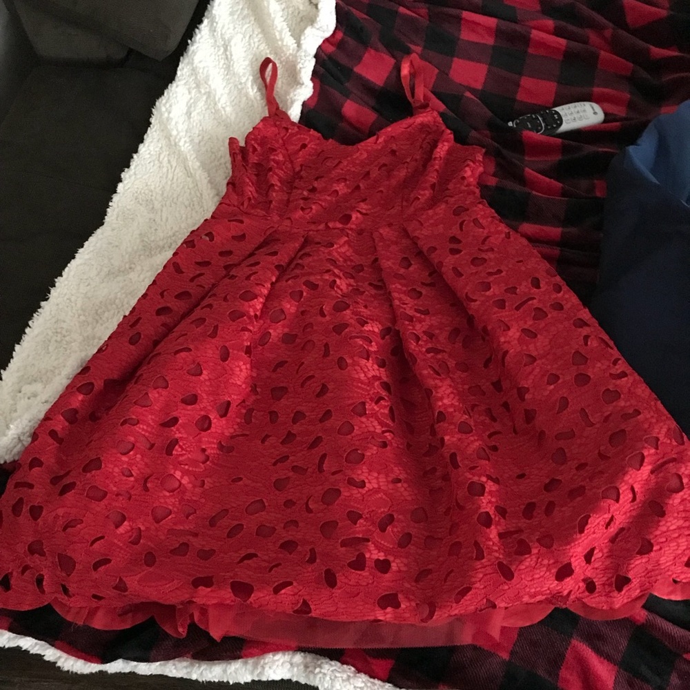 Torrid Special Occasion Laser Cut Tulle Dress